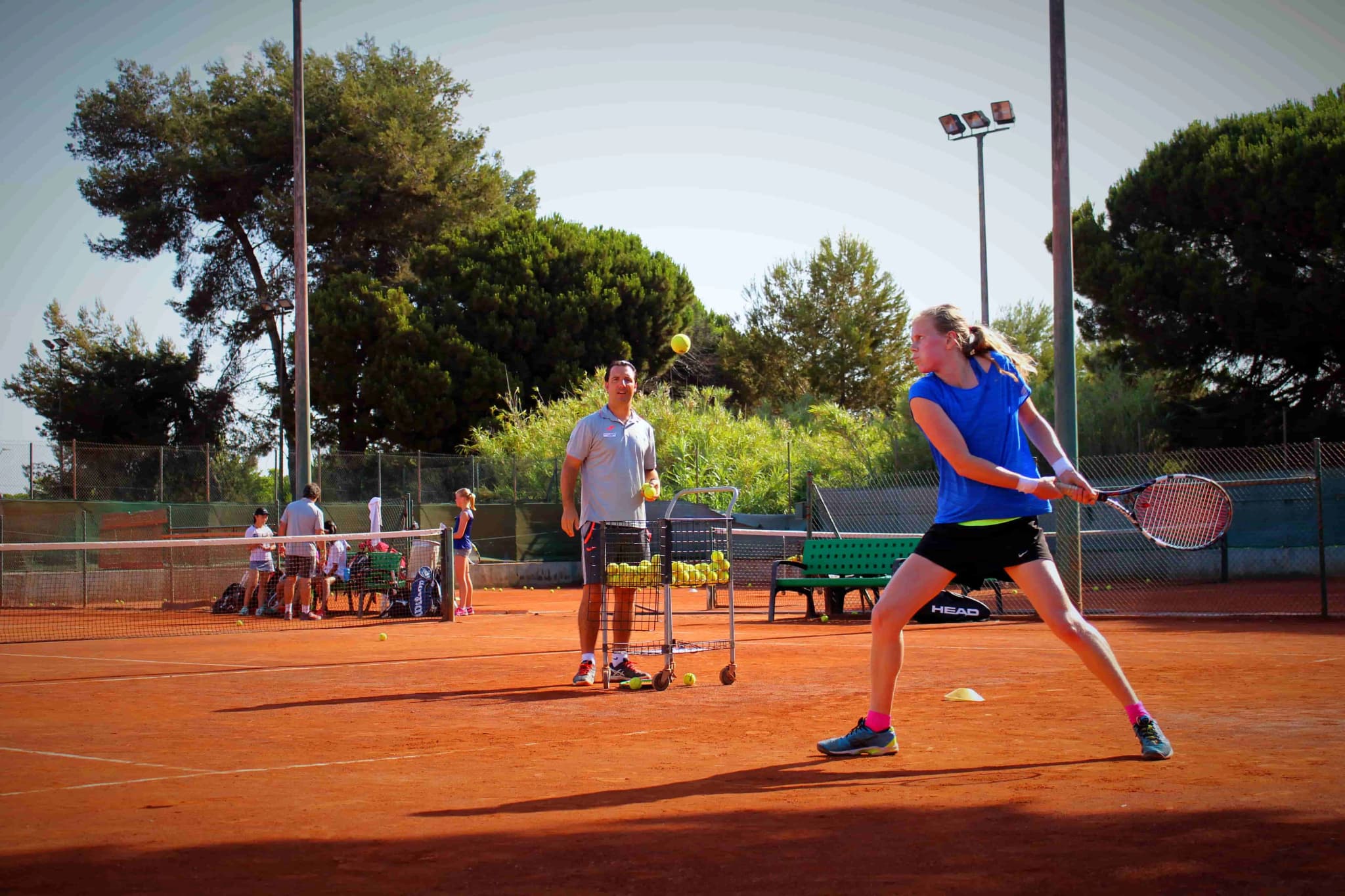 Tennis en terre catalane