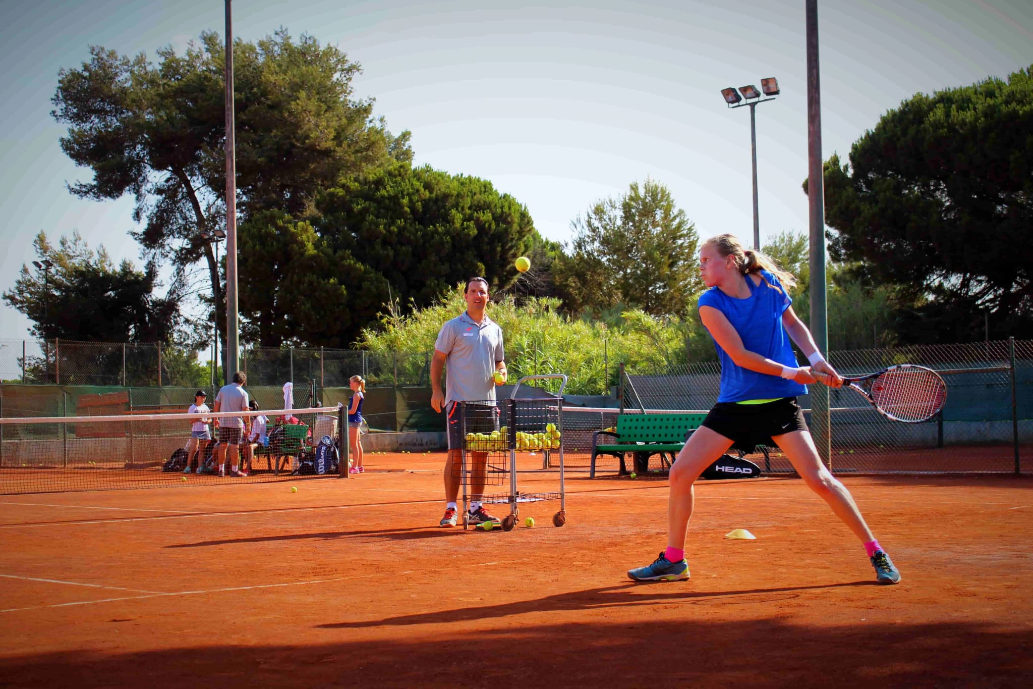 Tennis en terre catalane - Image principale