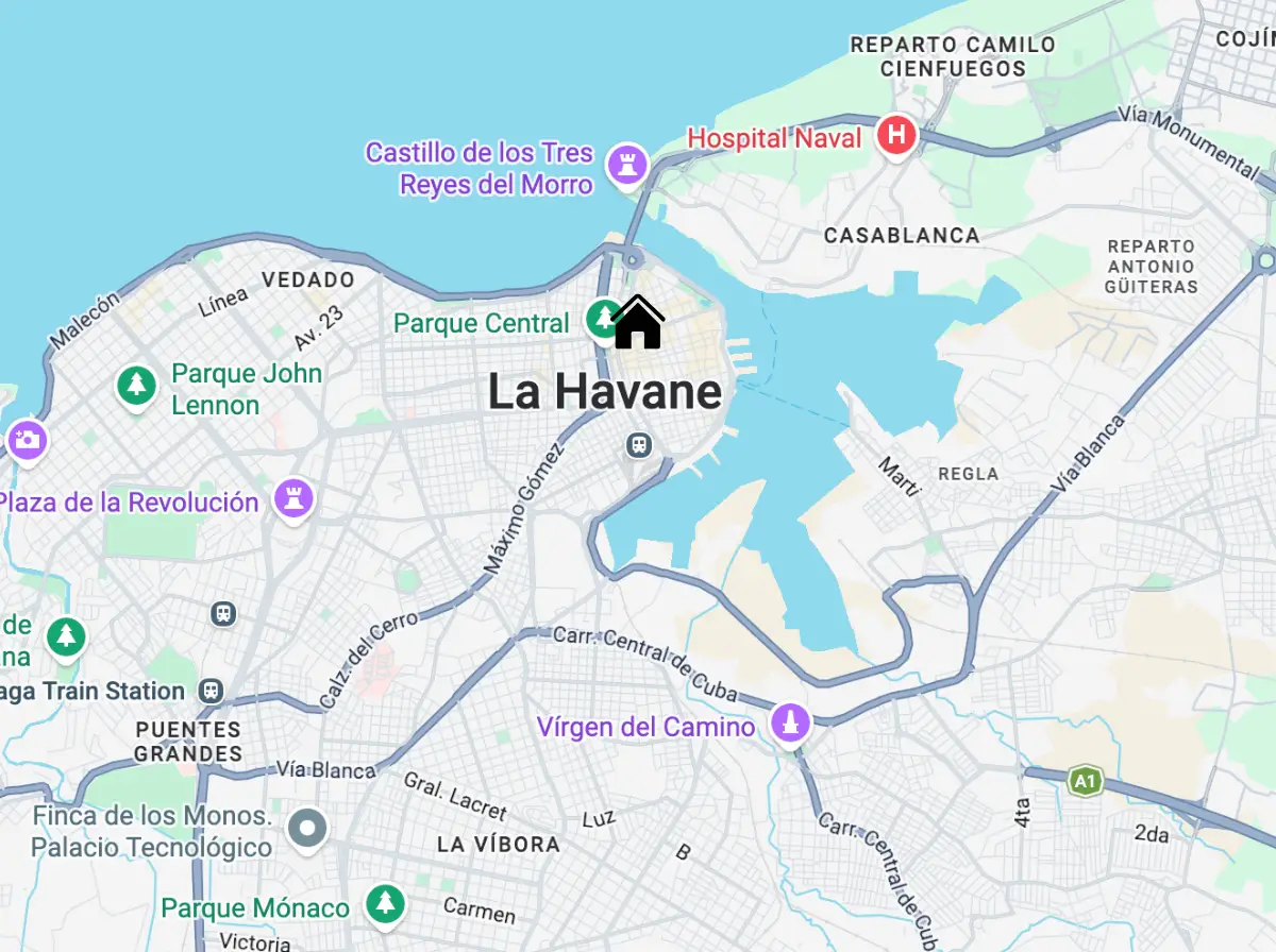 Carte du lieu