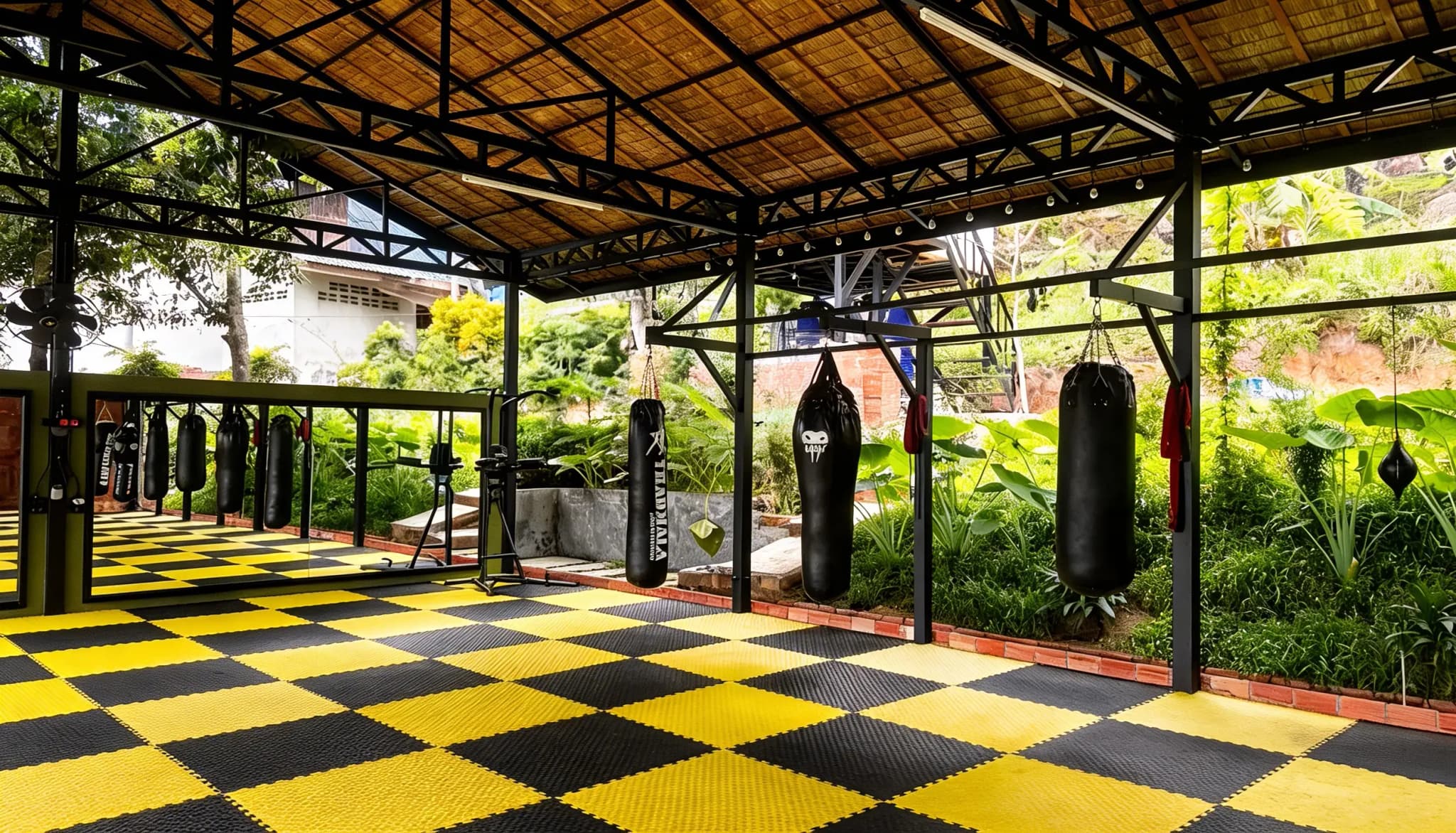 Muay Thaï en pleine jungle