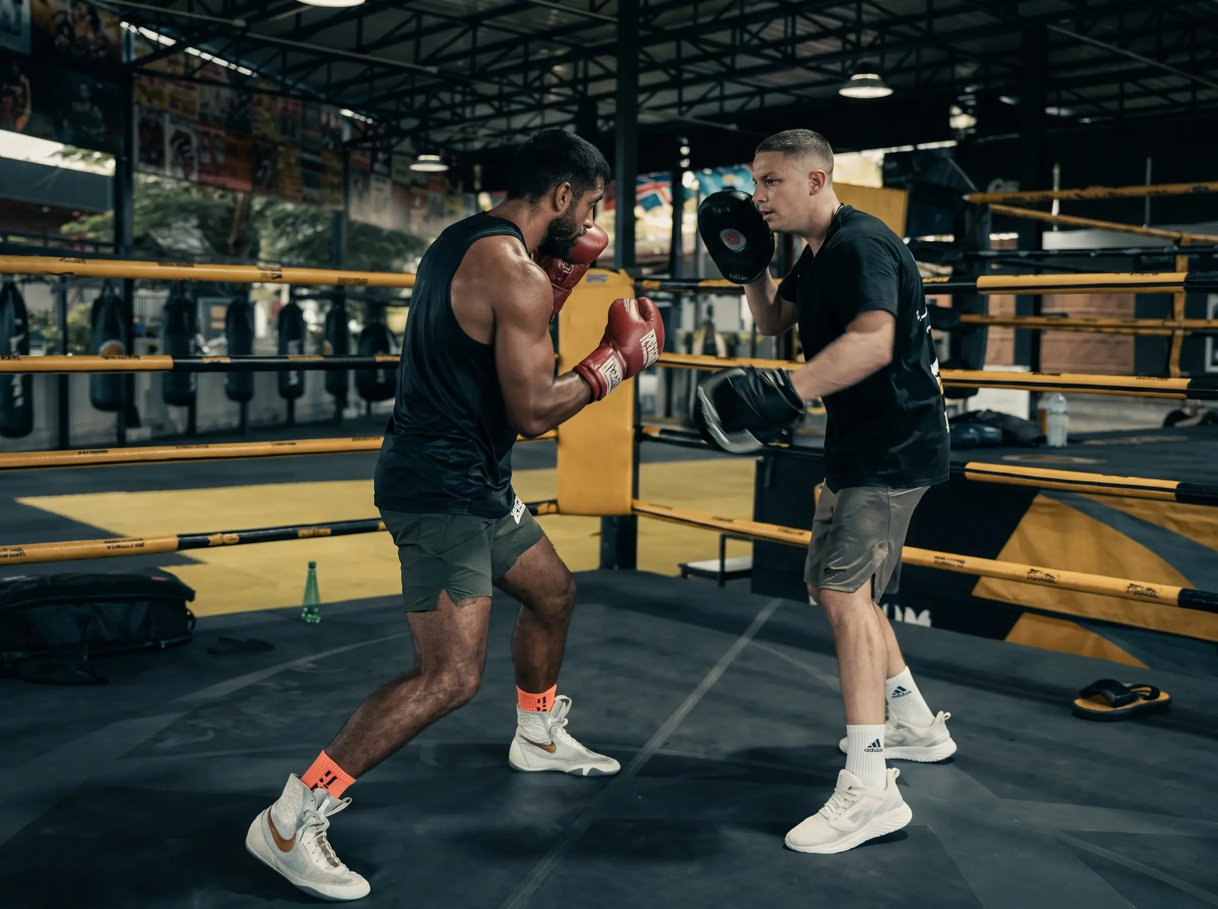 Deuxième sparring de la semaine