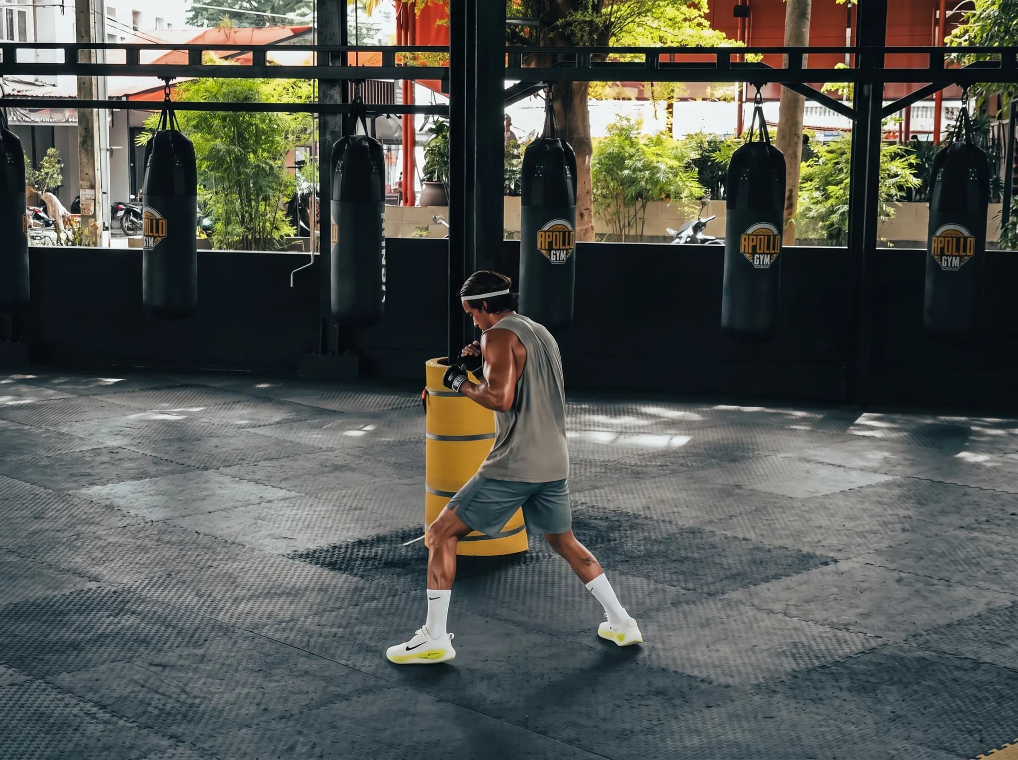 Boxe anglaise sur Fitness Street