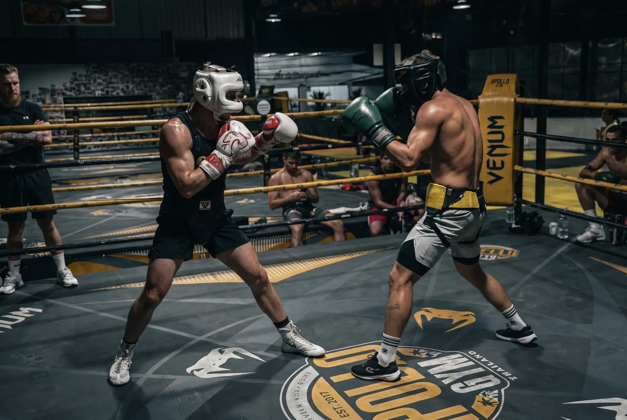 Deux sessions de boxe anglaise par jour, du lundi au vendredi