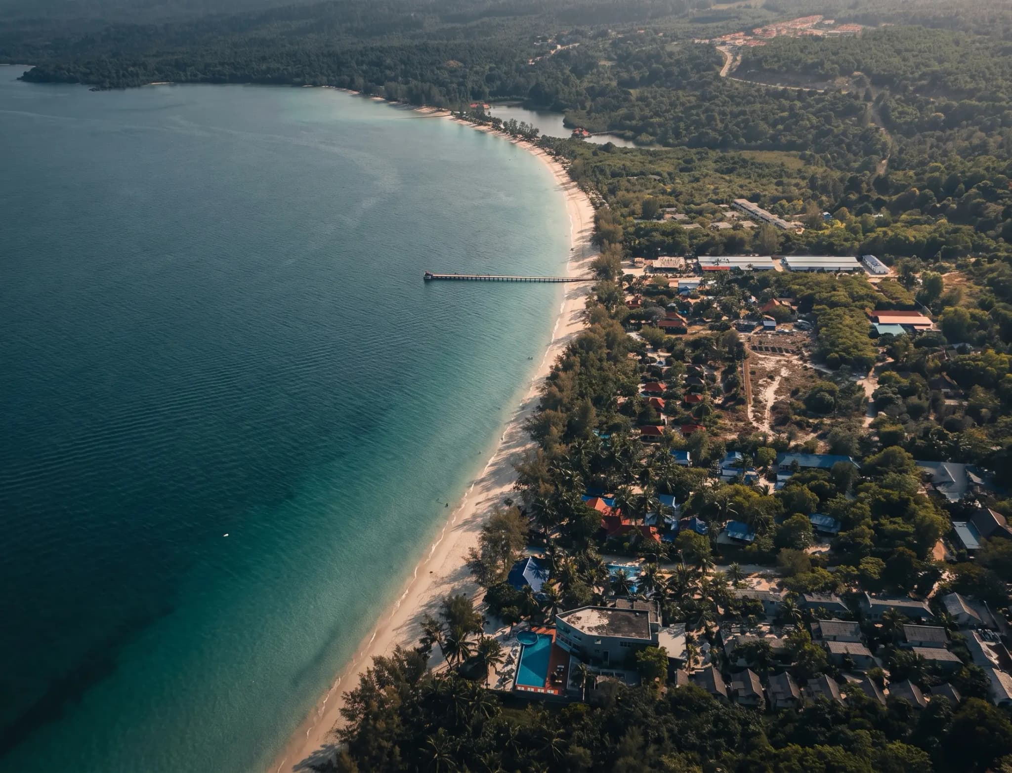 Une vraie coupure sportive sur l'une des plus belles îles du Cambodge
